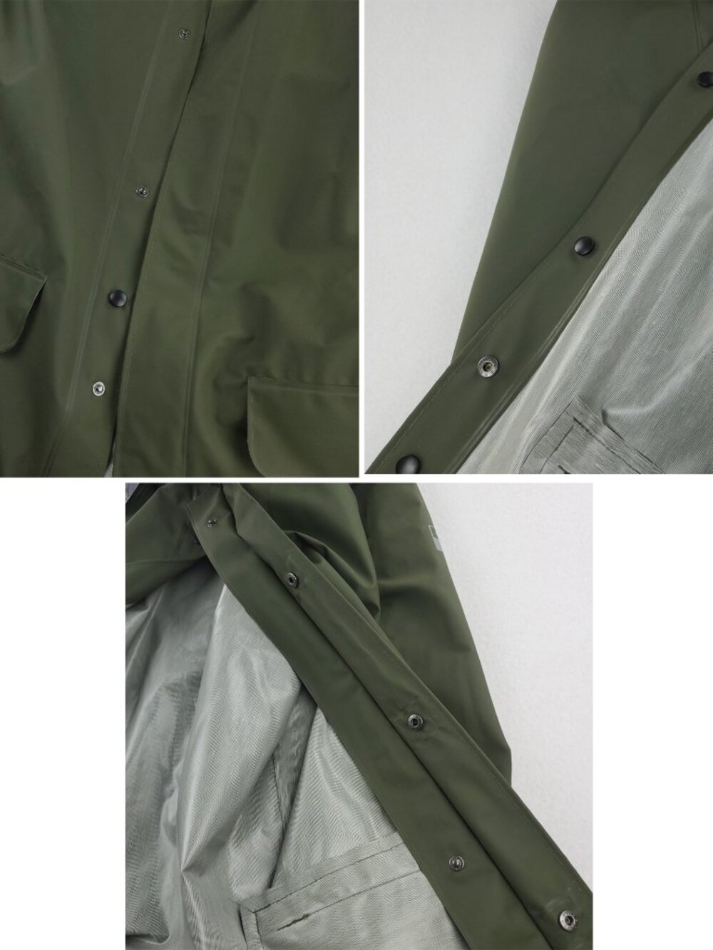 Helly Hansen Workwear Mandal Jacket Waterproof Rain Hooded 70129 Men's XL - Picture 12 of 14